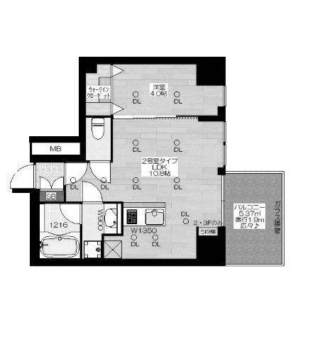 物件○○の間取り図