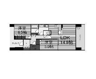 物件○○の間取り図