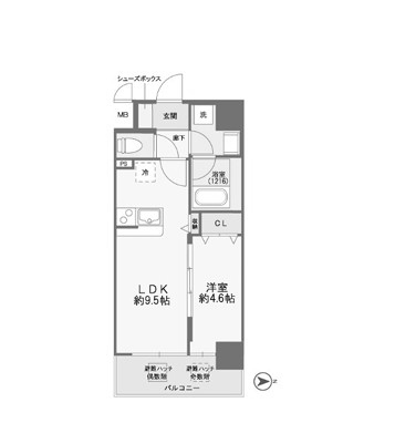 物件○○の間取り図