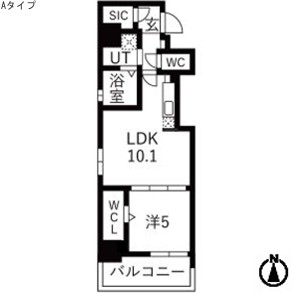 物件○○の間取り図