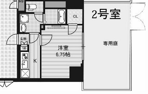 物件○○の間取り図