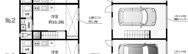 物件○○の間取り図