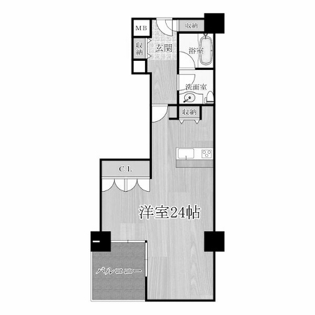 物件○○の間取り図