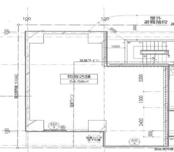 物件○○の間取り図