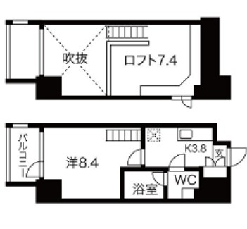 物件○○の間取り図