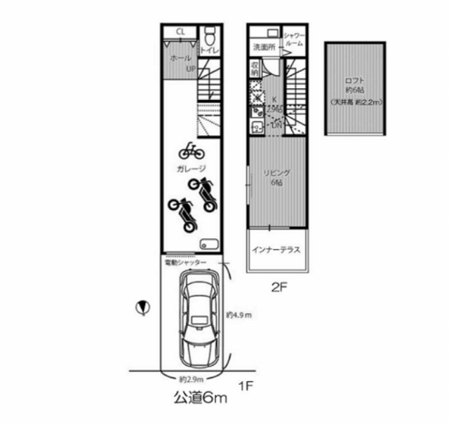 物件○○の間取り図
