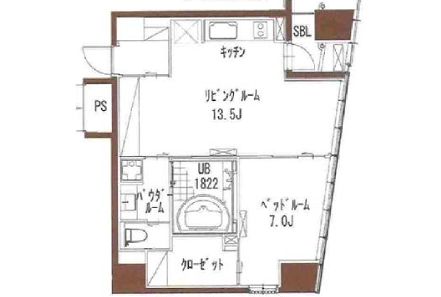 物件○○の間取り図