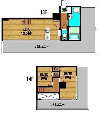 物件○○の間取り図