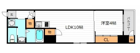 物件○○の間取り図