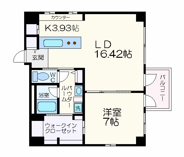 物件○○の間取り図