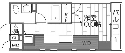 物件○○の間取り図