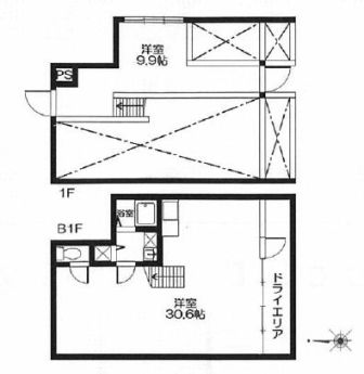 物件○○の間取り図