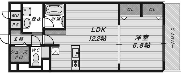 物件○○の間取り図