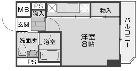 物件○○の間取り図