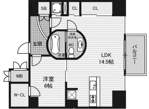 物件○○の間取り図