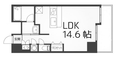 物件○○の間取り図