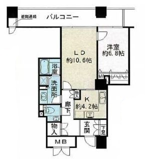 物件○○の間取り図