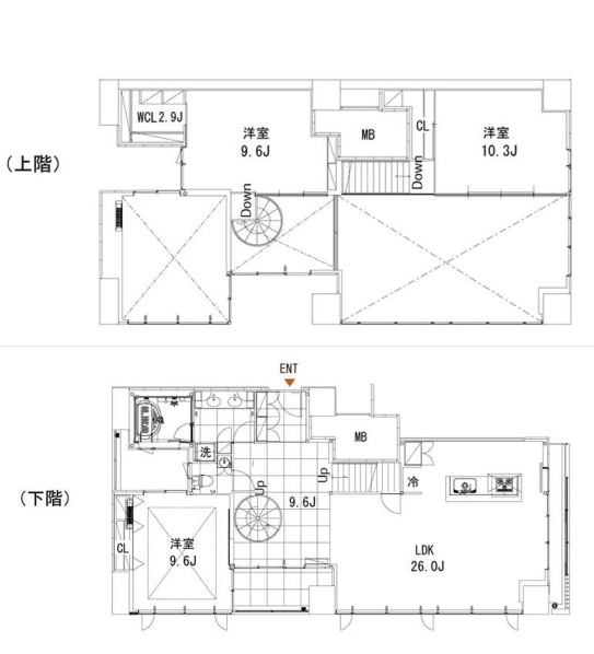 物件○○の間取り図