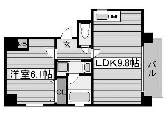 物件○○の間取り図