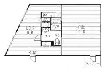 物件○○の間取り図