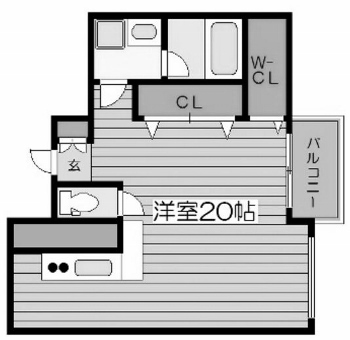 物件○○の間取り図