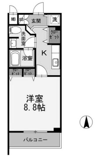 物件○○の間取り図