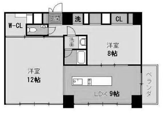 物件○○の間取り図