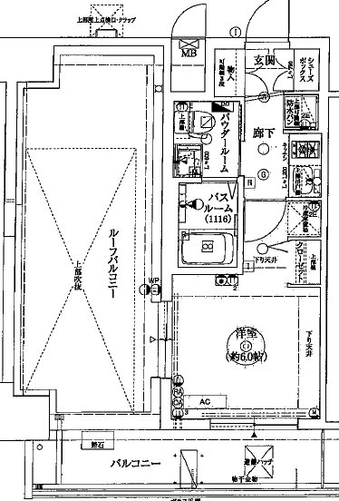 物件○○の間取り図