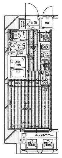 物件○○の間取り図