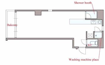 物件○○の間取り図