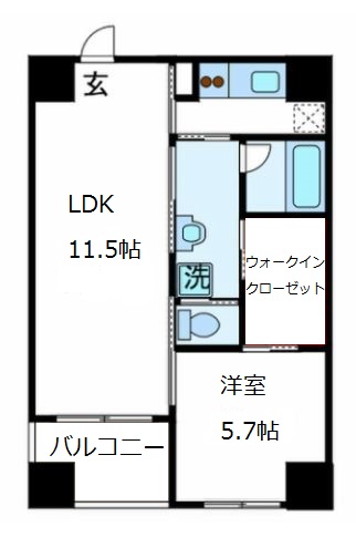 物件○○の間取り図