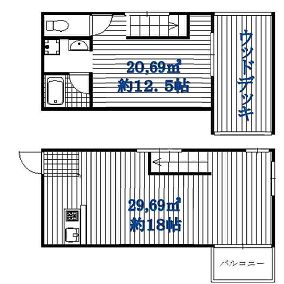 物件○○の間取り図