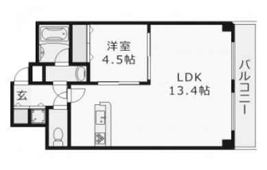 物件○○の間取り図