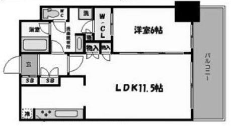 物件○○の間取り図