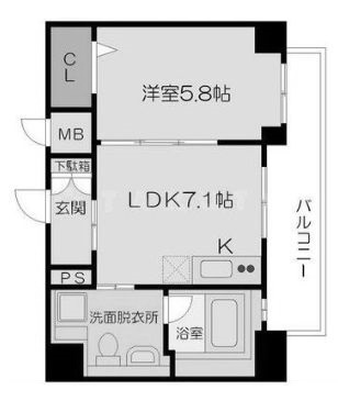 物件○○の間取り図