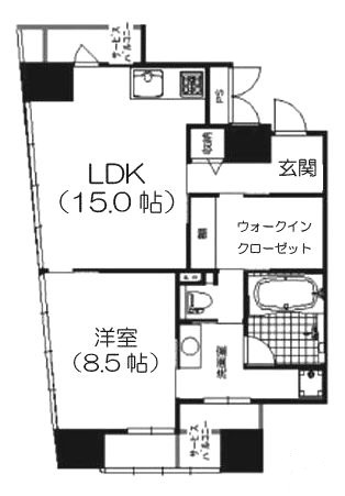 物件○○の間取り図