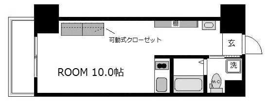 物件○○の間取り図