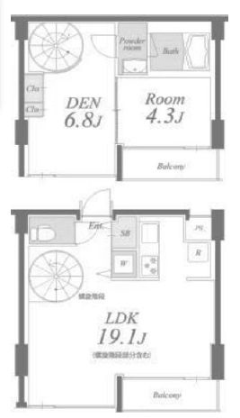 物件○○の間取り図