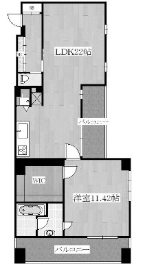 物件○○の間取り図