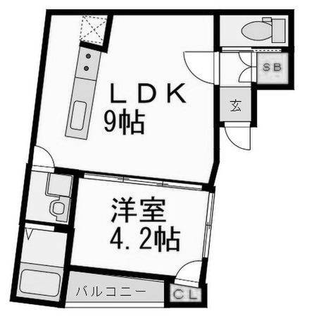 物件○○の間取り図