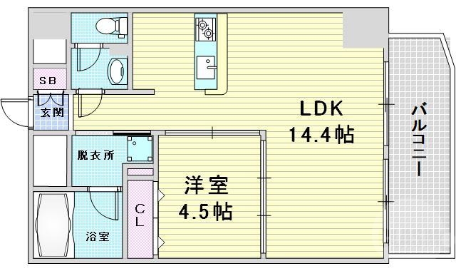 物件○○の間取り図