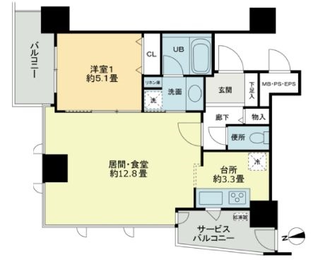 物件○○の間取り図