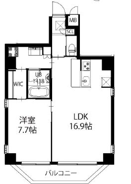 物件○○の間取り図