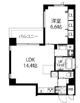 物件○○の間取り図