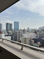 最上階角部屋、大阪城view
