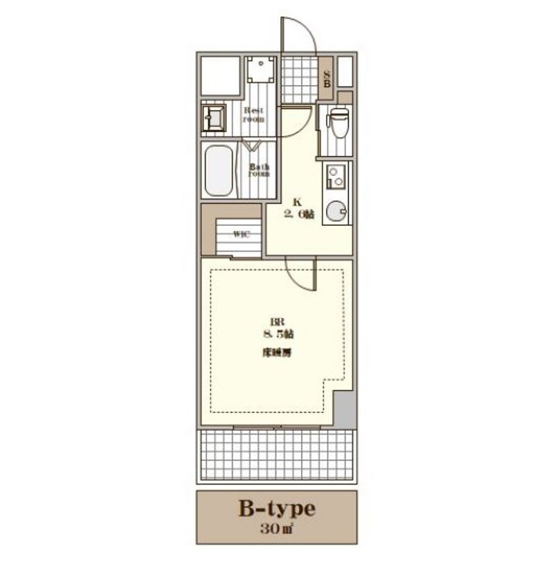 物件○○の間取り図