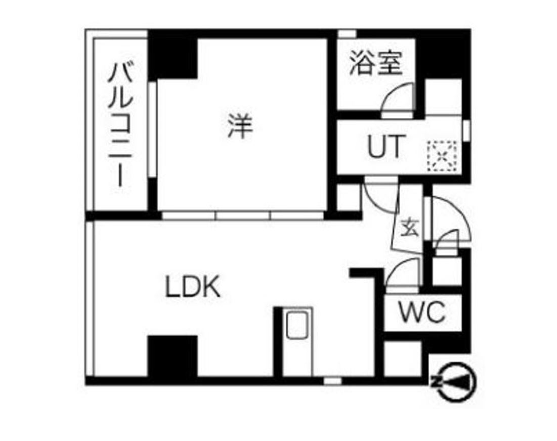 物件○○の間取り図