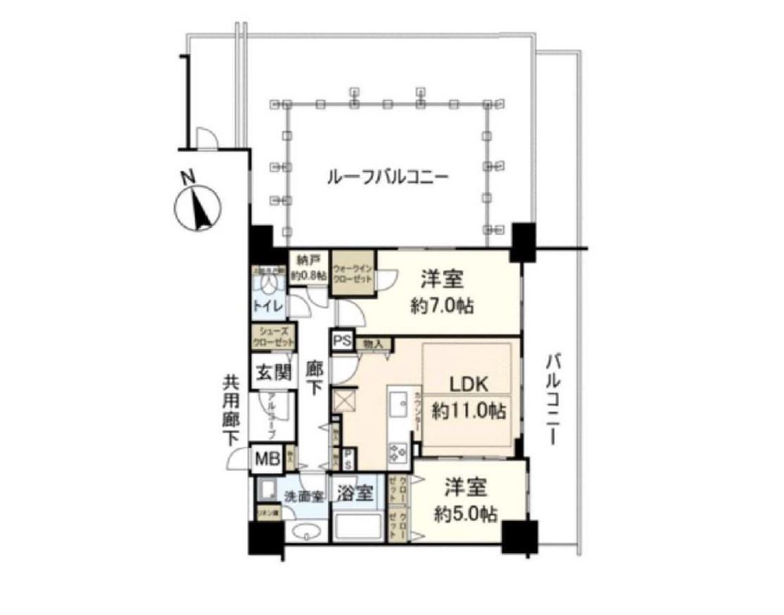 物件○○の間取り図