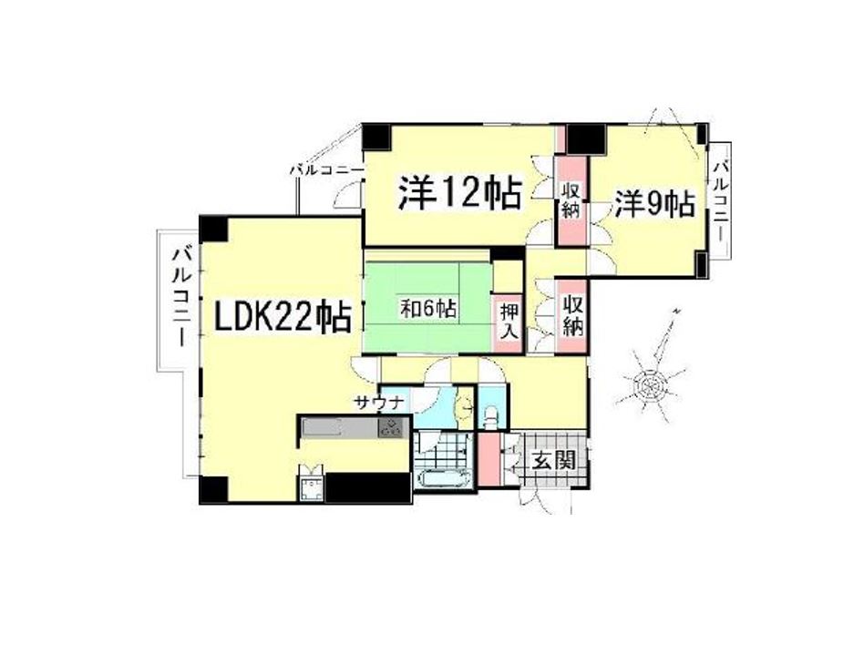 物件○○の間取り図