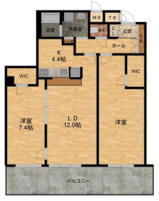 物件○○の間取り図